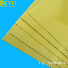 Feuille de tissu de verre époxy jaune 3240